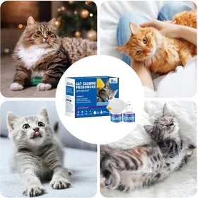 Meilleurs prix pour Diffuseur de Phéromones pour Chat - ULISEM - 48 ml - Réduit le Stress - Favorise la Relaxation