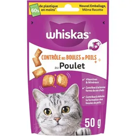 Comparer les prix de Friandises pour chats anti-boules de poils - JOZSI - Contrôle des boules de poils 50g Lot de 6