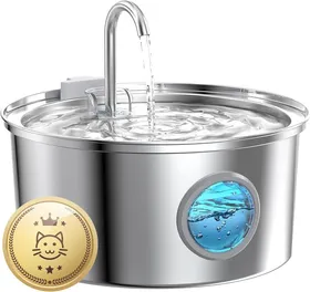 Comparer les prix de Fontaine À Eau Pour Chat Inox: Fontaine A Eau Chat-Fontaine Eau Chat Automatique-32L Distributeur Eau Chat-Fontaines A Chat