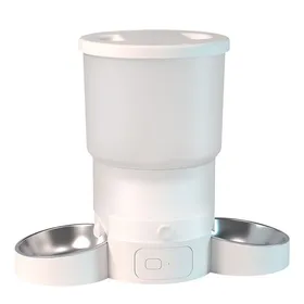 Meilleurs prix pour Distributeur automatique croquettes - ULISEM - 5L - Wi-Fi - Programmable - 1-6 repas/jour