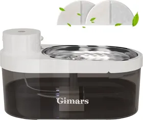 Comparer les prix de 4L Fontaine Chat Sans Fil,Fontaine À Eau Pour Chat À Pile,Avec Détecteur De Mouvement-Batterie 5000Mah,Distributeur Eau,2 Filtres
