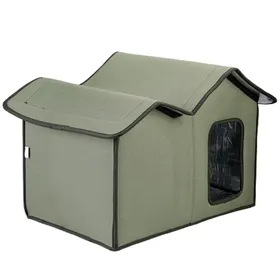 Meilleurs prix pour Grand abri isotherme pour chat – Maison chauffante pour lextérieur  Grande maison isolée pour chaton sauvage avec design .