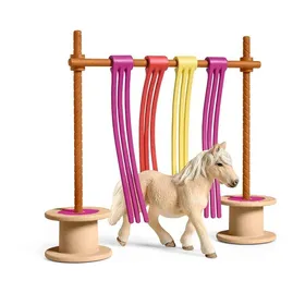 Comparer les prix de Kit jouet - set ensemble jouet Schleich - 42484 - Rideau pour Poney des 5 Ans Horse Club - Coffret 13.6 x 5.8 x 19.2 cm