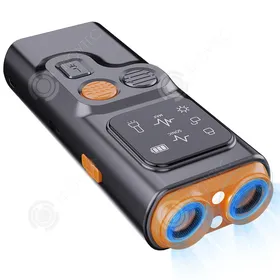 Meilleurs prix pour INN Anti aboiement chien 30khz répulsif à ultrasons pour chiens avec lumière stroboscopique haute fréquence et 2 modes