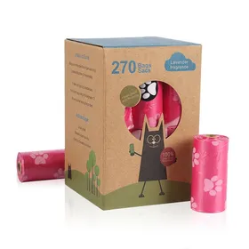 Comparer les prix de Sacs à crottes biodégradables - Phoesky - 18 rouleaux - Extra épais - Étanches - 9x13 pouces - Parfum lavande - 270 sacs