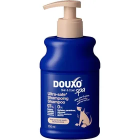 Meilleurs prix pour Ultra-safe Shampoing anti-chute de poils pour chiens250mllimite la perte excessive de poilsnettoie et hydrate la peaulaisse le