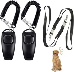 Comparer les prix de 2 pcs Sifflet pour Chien  Sifflet pour Chienm Ultrasons Haute Fréquence Sifflet pour Chiens Clicker et sifflet Chienpour