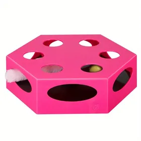 Comparer les prix de Balle de jeu interactive pour chat, souris, stylo, boîte labyrinthe d'intérieur pour chat