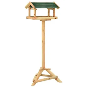 Comparer les prix de Automne/hiverMangeoire à oiseaux et support 37x28x100cm Bois de sapin massif - HAuteur:100cm - Grande Taille &FR_511281