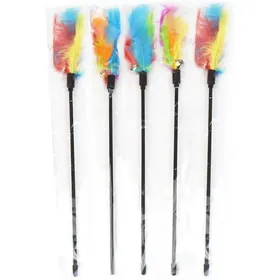 Meilleurs prix pour 5 Pièces Jouet Chat Plumes Baguette Interactive Avec Clochette Ensemble Accessoires Pour Chaton Et ACCESSOIRES FABRICATION MAISON