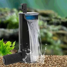 Comparer les prix de Filtre Tortue Aquarium Filtre de Niveau deau Bas de Cascade de réservoir de Tortue Filtre de Puissance multicolore FILTRE A AIR