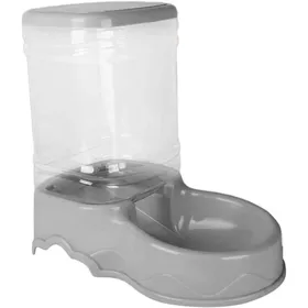 Meilleurs prix pour Distributeur automatique de nourriture pour animaux distributeur de 35 L pour chats et chiens Gris