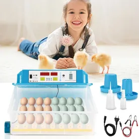 Meilleurs prix pour Clanmacy Couveuse Incubateur pour 64 oeufs de poule avec fenêtre d'observation COUVEUSE - INCUBATEUR