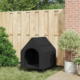 Comparer les prix de Maison pour animaux pliable moderne - vidaXL - acier - noir - 90 x 65 x 83 cm - hydrofuge - usage intérieur - bonne ventilation msa2