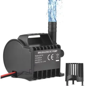 Comparer les prix de Pompe à eau submersible électrique 12 V 330 l/h petite pompe de fontaine avec cordon de 50 cm et base à ventouse pour aquariums e