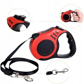 Meilleurs prix pour LAISSE AUTOMATIQUE POUR CHIEN CHAT RUBAN 5m VERROUILLABLE