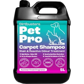 Meilleurs prix pour Solution de shampooing nettoyant en profondeur avec neutraliseur dodeurs pour enlever lurine de chien et de chatsolution (5 l)