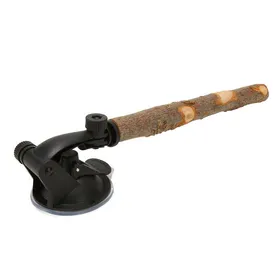 Meilleurs prix pour SALALIS Perche de perroquet en bois Perchoir en bois pour perroquet support interactif pour animalerie jouet 15 cm / 59 pouces