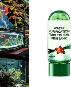 Comparer les prix de Puissantes tablettes de purification de leau daquarium non toxiques et purifiées rapidement OUTIL DE FILTRATION DE LEAU 1pc