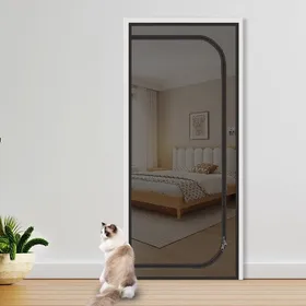 Comparer les prix de Porte pour chat renforcée - 80 x 210 cm - Porte anti-moustiques pour petits chiens et autres animaux de compagnie - Avec fermeture