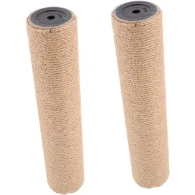 Meilleurs prix pour 2pcs Durable chat Griffoir Remplacement Corde De Jute Naturelle Chat Grattoir Accessoire