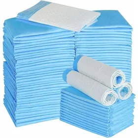 Meilleurs prix pour Lot de 100 Tapis Educateurs pour Chiens 33 x 45 cm Couches Tapis de Dressage jetables pour ChiotSuper couleurs multiples YYV