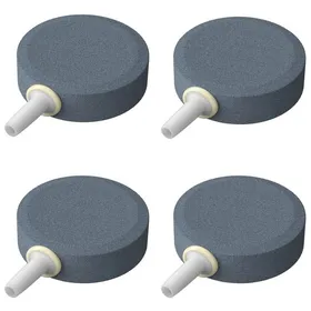 Meilleurs prix pour Aquarium 4 CM Air Stone Disc Bubble Diffuseur Outil de Dégagement pour Pompes à Air Aquariums Seaux Petits Étangs, Lot de 4