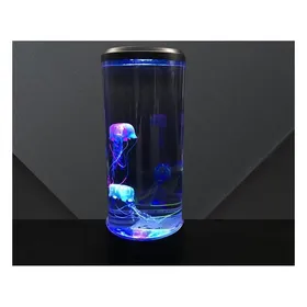 Meilleurs prix pour lampe méduse lumière daquarium fantaisie lampe à lave méduse lampe dambiance couleur changeante lumière cadeau pour enfants.
