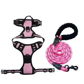 Comparer les prix de Harnais Chien Harnais Anti Traction pour Chien Harnais Chien Anti Traction Réfléchissant pour Entraînement en Plein Airrose L