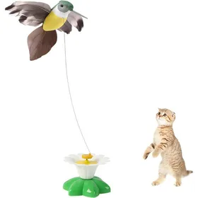 Comparer les prix de Jouet interactif pour Oiseaux pour Chats Jouet interactif Amusant Rotation à 360 degrés (MediumOiseau)