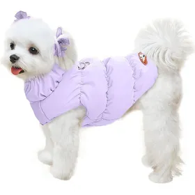 Meilleurs prix pour Manteau pour chien-Manteau dhiver chaud pour chien-Manteaux pour chiens par temps froid-Manteau chaud pour chienGilet polaire- XL
