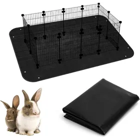 Comparer les prix de Tapis de Parc Imperméable pour Animal Domestique Réutilisable et Lavable Tapis Chien Pliable Tapis Enclos Lapin Idéal PARC
