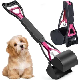 Comparer les prix de Ramasse-crottes pliable - Virex® - 60 cm - Long manche solide - Pince dentelée - Rose - Pliable - Étanche
