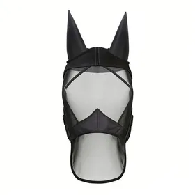Meilleurs prix pour Masque Anti-Mouches Masque anti-mouches pour chevaux – Tissu fin et respirant réglable  Idéal pour la protection des chevaux
