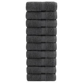 Meilleurs prix pour vidaXL Serviettes dinvité de Qualité Supérieure 10 pcs Draps de Bain Essuie-mains Serviette de Visage Salle de Bain 137154
