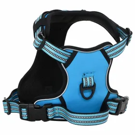 Meilleurs prix pour Réduction - Harnais pour chien - SUIKUN - et bandes réfléchissantes réglables bleu XL@EU(30615)