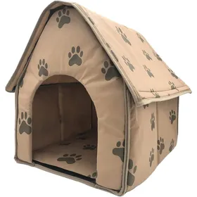 Meilleurs prix pour Niche pliable pour animaux - Nosheir - Pliable et portable - Dimensions 47x49x49 cm - Taille de porte 22x26 cm