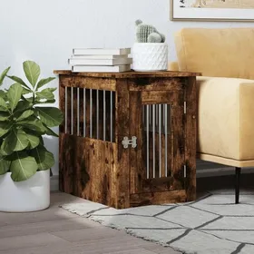 Meilleurs prix pour BEAU Cage de jardin/ Meuble de cage pour chiens - chêne fumé 45x62x59 cm mode626335