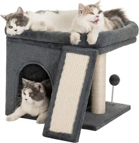 Meilleurs prix pour Arbre À Chat Pour Gros Adulte Chat,Grande Plate-Forme De Tour,Grimper Griffoir En Sisal,Maison D'Intérieur Gros Pour Chat Vieux,Gr