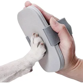 Comparer les prix de Lime à ongles lime pour chien lime pour chat tapis à griffer épais pour animaux de compagnie (gris taille unique)