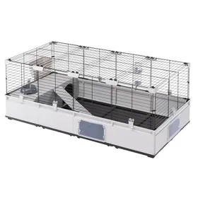 Comparer les prix de Cage de transport pour lapins et cochon d'Inde Ferplast Modular 3