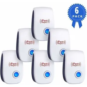 Comparer les prix de Répulsif Ultrason Souris Double Fréquence 6 Appareils Anti-Rongeurs Protection Efficace Maison/Jardin
