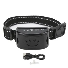Comparer les prix de Collier anti-aboiement pour chien, rechargeable USB, étanche, automatique, réglable, avec vibrations sonores.