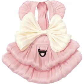 Comparer les prix de Robe de princesse pour petite chienne jupe à nœud papillon pour chat robe tutu de ballerine mignonne vêtements dété pour