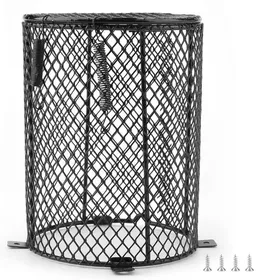 Comparer les prix de Couverture en maille de lampe anti-brûlure pour reptiles nuit jour abat-jour en céramique pour ampoule chauffante