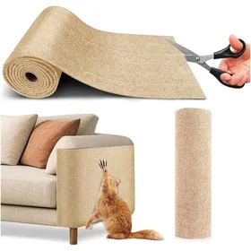 Comparer les prix de Film Anti Griffures Autocollant pour Canapé，200x40 cm， Protection pour Meubles Contre Chats， Tapis et Ruban Griffer Kaki TRAITEMENT