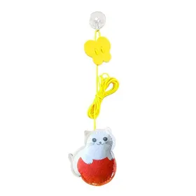Meilleurs prix pour Jouet en plumes pour chat de porte jouets pour chats jouets interactifs à suspendre à la portejouets attrayants(chaton en