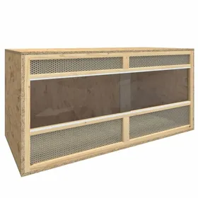 Meilleurs prix pour [69354]Terrarium Bois dingénierie 100x47x47 cm - pour extérieurdesign élégantPoids:17.95