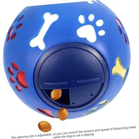 Meilleurs prix pour Balle à nourriture pour chien - ULISEM - Interactif - Réglable - 7.5 cm - Améliore le comportement