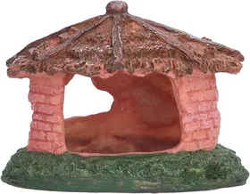 Meilleurs prix pour Décoration Daquarium De Reptile Grotte Cachette De Reptile Abri à Trou Creux